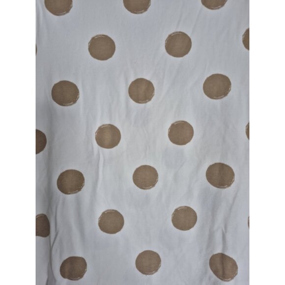 Isaac Mizrahi Live Short Sleeve Polka Dot Blouse Women's Size XS - Picture 8 of 8